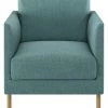 Discount - Habitat Hyde Teal Blue Fabric Armchair Armchairs