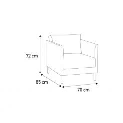Discount - Habitat Hyde Teal Blue Fabric Armchair Armchairs -Seating Sales Store unnamed file 3201