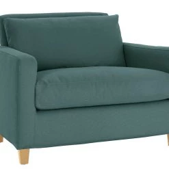 Discount - Habitat Chester Fabric Cuddle Chair Teal Armchairs -Seating Sales Store unnamed file 3219