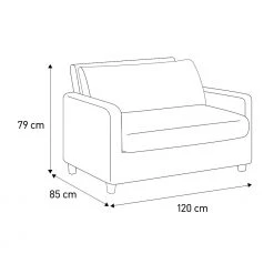 Discount - Habitat Chester Fabric Cuddle Chair Teal Armchairs -Seating Sales Store unnamed file 3221