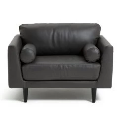 Shipping Included - Habitat Jackson Leather Cuddle Chair Grey Armchairs 9 Shipping Included - Habitat Jackson Leather Cuddle Chair Grey Armchairs -Seating Sales Store unnamed file 3301