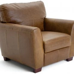Flash Sale - Habitat Milford Leather Chair Tan Armchairs -Seating Sales Store unnamed file 3334