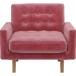Discount - Habitat Fenner Charcoal Fabric Buttoned Armchair Sofas And Armchairs -Seating Sales Store unnamed file 3344