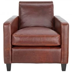 Shipping Included - Habitat Chester Leather Armchair Tan Armchairs