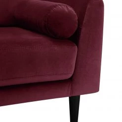 Discount - Habitat Jackson Velvet Cuddle Chair Burgundy Armchairs -Seating Sales Store unnamed file 3467