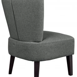 Discount - Habitat Delilah Fabric Cocktail Chair Charcoal Armchairs -Seating Sales Store unnamed file 3524