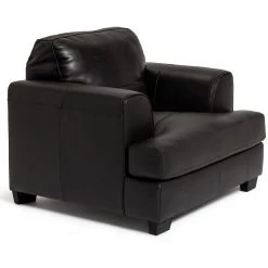Discount - Habitat Elmton Leather Sofa Chair Black Armchairs 12 Discount - Habitat Elmton Leather Sofa Chair Black Armchairs -Seating Sales Store unnamed file 3553