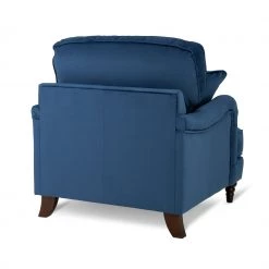 On Sale - Habitat Matilda Velvet Armchair Blue Sofas And Armchairs -Seating Sales Store unnamed file 3568