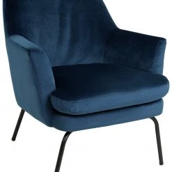 On Sale - Habitat Celine Velvet Accent Chair Blue Sofas And Armchairs -Seating Sales Store unnamed file 3578