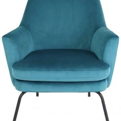 On Sale - Habitat Celine Velvet Accent Chair Blue Sofas And Armchairs -Seating Sales Store unnamed file 3584