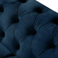 Best Price - Habitat Chesterfield 3 Seater Velvet Sofa Blue Sofas And Armchairs -Seating Sales Store unnamed file 365