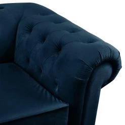 Best Price - Habitat Chesterfield 3 Seater Velvet Sofa Blue Sofas And Armchairs -Seating Sales Store unnamed file 366