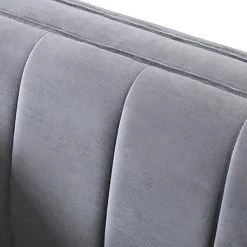 Shipping Included - Habitat Vanessa Velvet Armchair Grey Sofas And Armchairs -Seating Sales Store unnamed file 3710