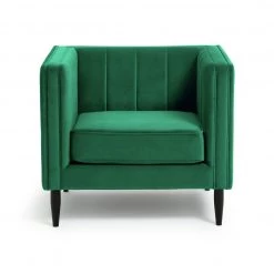 Shipping Included - Habitat Vanessa Velvet Armchair Grey Sofas And Armchairs -Seating Sales Store unnamed file 3713