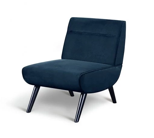 Free Shipping - Habitat Rufus Velvet Accent Chair Blue Sofas And Armchairs -Seating Sales Store unnamed file 3720