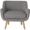 Free Shipping - Habitat Nellie Fabric Accent Chair Grey Sofas And Armchairs