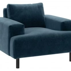 Free Shipping - Habitat Julien Velvet Armchair Navy Armchairs -Seating Sales Store unnamed file 3768