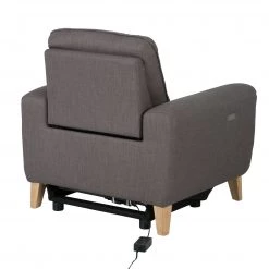 Free Shipping - Habitat Tommy Fabric Recliner Chair Grey Armchairs -Seating Sales Store unnamed file 3825