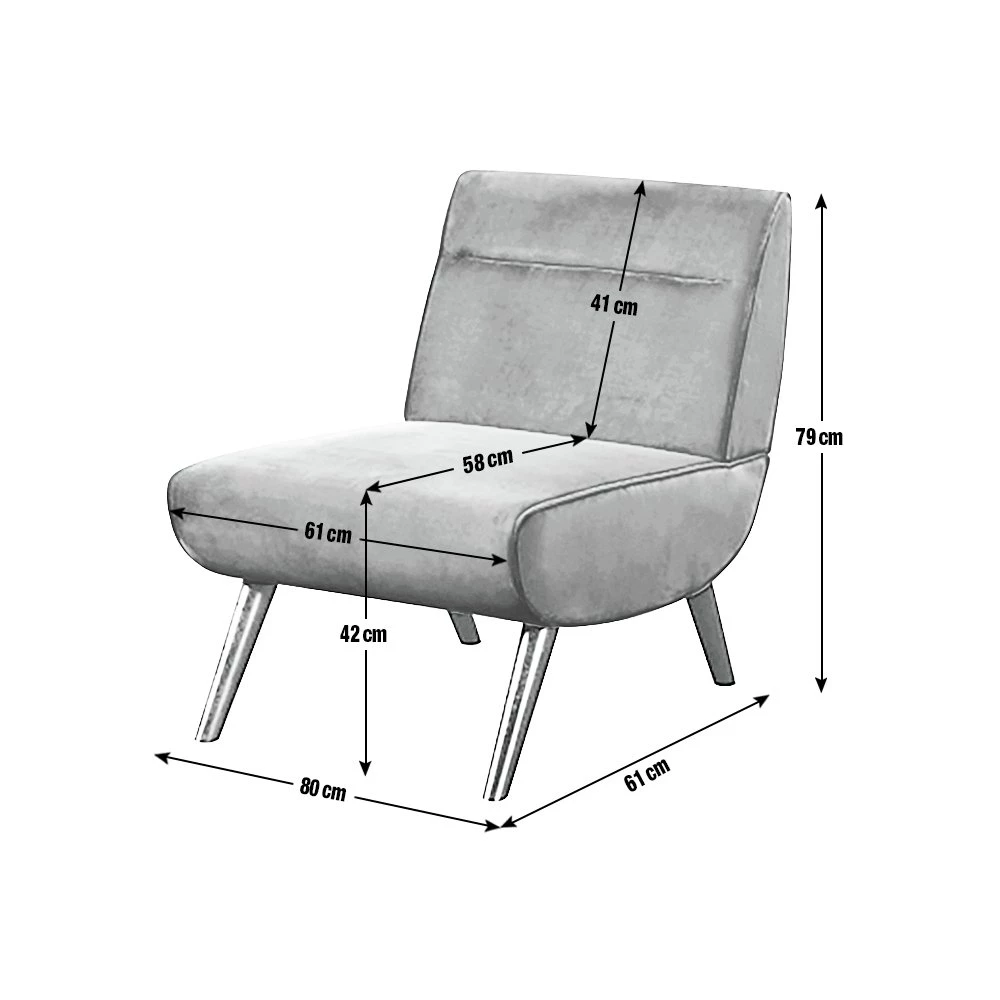 On Sale - Habitat Rufus Velvet Accent Chair Orange Sofas And Armchairs 6 On Sale - Habitat Rufus Velvet Accent Chair Orange Sofas And Armchairs - Image 6