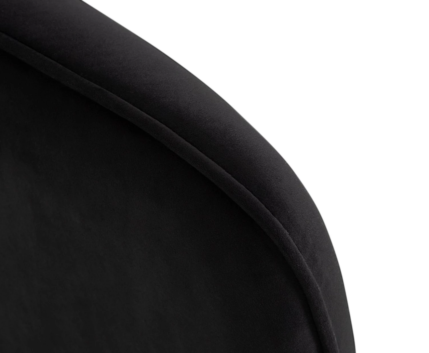 Discount - Habitat Jax Velvet Accent Chair Black Armchairs 7 Discount - Habitat Jax Velvet Accent Chair Black Armchairs - Image 7