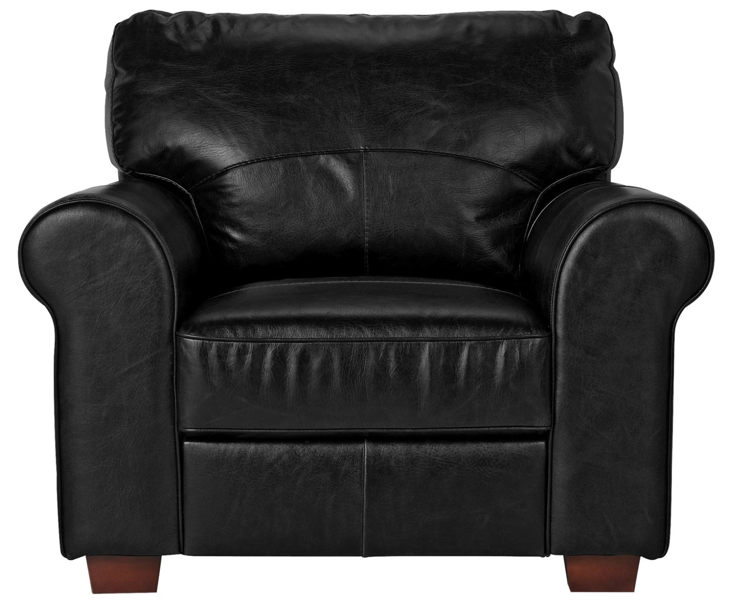 Discount - Habitat Salisbury Leather Armchair Black Sofas And Armchairs 9 Discount - Habitat Salisbury Leather Armchair Black Sofas And Armchairs - Image 9