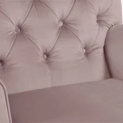 Discount - Habitat Valerie Velvet Accent Chair Pink Red Armchairs -Seating Sales Store unnamed file 3962