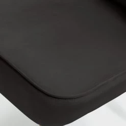 Flash Sale - Habitat Alexis Velvet Cocktail Chair Charcoal Armchairs -Seating Sales Store unnamed file 3973
