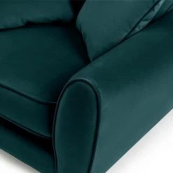 The Surprise Price - Habitat Isla Velvet Armchair Teal Armchairs -Seating Sales Store unnamed file 3980