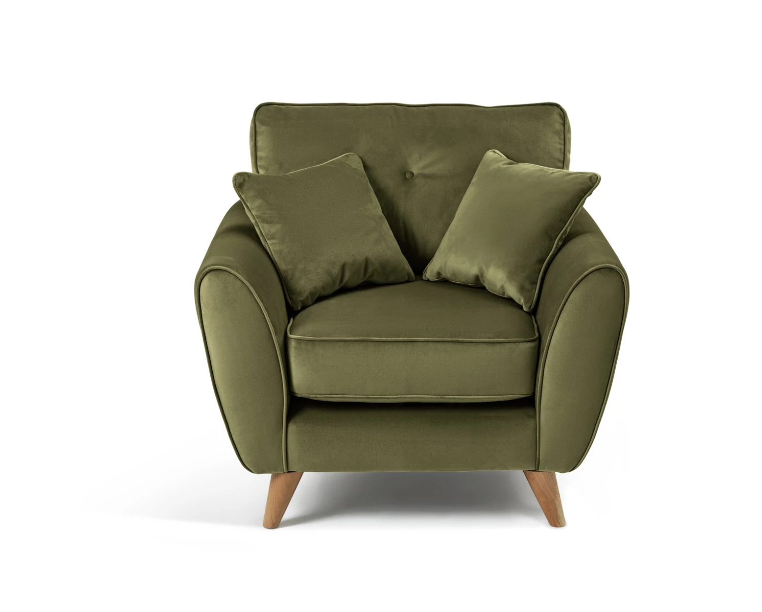 On Sale - Habitat Isla Velvet Armchair Green Sofas And Armchairs 1 On Sale - Habitat Isla Velvet Armchair Green Sofas And Armchairs