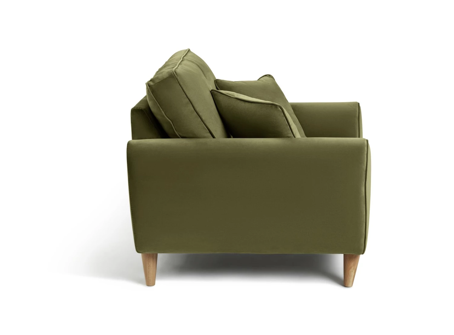 On Sale - Habitat Isla Velvet Armchair Green Sofas And Armchairs 5 On Sale - Habitat Isla Velvet Armchair Green Sofas And Armchairs - Image 5