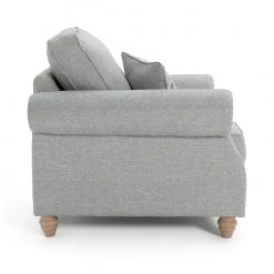 On Sale - Habitat Wilfred Fabric Chair Light Grey Armchairs -Seating Sales Store unnamed file 4005