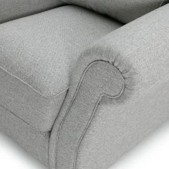 On Sale - Habitat Wilfred Fabric Chair Light Grey Armchairs -Seating Sales Store unnamed file 4006