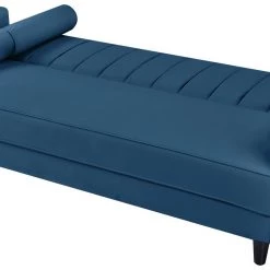 The Surprise Price - Habitat Preston Clic Clac Velvet Sofa Bed Navy Sofabeds -Seating Sales Store unnamed file 4036