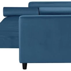 The Surprise Price - Habitat Preston Clic Clac Velvet Sofa Bed Navy Sofabeds -Seating Sales Store unnamed file 4039