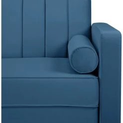 The Surprise Price - Habitat Preston Clic Clac Velvet Sofa Bed Navy Sofabeds -Seating Sales Store unnamed file 4044