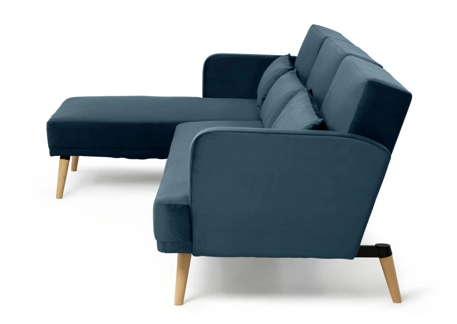 Best Price - Habitat Andy Left Corner Velvet Clic Clac Sofa Bed Navy Sofas And Armchairs 6 Best Price - Habitat Andy Left Corner Velvet Clic Clac Sofa Bed Navy Sofas And Armchairs - Image 6