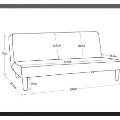 Flash Sale - Habitat Patsy 2 Seater Clic Clac Sofa Bed Charcoal Sofas And Armchairs 11 Flash Sale - Habitat Patsy 2 Seater Clic Clac Sofa Bed Charcoal Sofas And Armchairs -Seating Sales Store unnamed file 4075