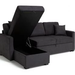 The Surprise Price - Habitat Reagan Left Corner Fabric Sofa Bed Charcoal Sofas And Armchairs 18 The Surprise Price - Habitat Reagan Left Corner Fabric Sofa Bed Charcoal Sofas And Armchairs -Seating Sales Store unnamed file 4104