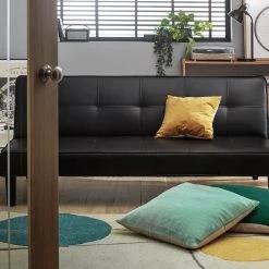 Shipping Included - Habitat Patsy 2 Seater Clic Clac Sofa Bed Black Sofas And Armchairs -Seating Sales Store unnamed file 4142