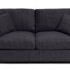 Discount - Habitat Lisbon Small Double Fabric Sofa Bed Charcoal Sofabeds