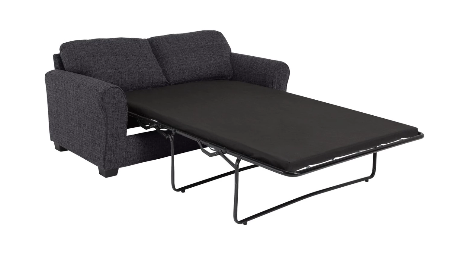 Discount - Habitat Lisbon Small Double Fabric Sofa Bed Charcoal Sofabeds 11 Discount - Habitat Lisbon Small Double Fabric Sofa Bed Charcoal Sofabeds - Image 11