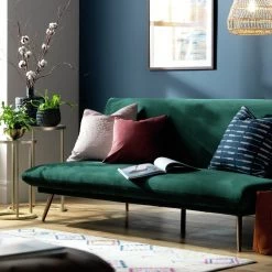 Free Shipping - Habitat Matteo 2 Seater Velvet Sofa Bed Green Sofabeds -Seating Sales Store unnamed file 4211