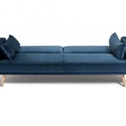 The Surprise Price - Habitat Andy 3 Seater Velvet Clic Clac Sofa Bed Blue Sofas And Armchairs -Seating Sales Store unnamed file 4280