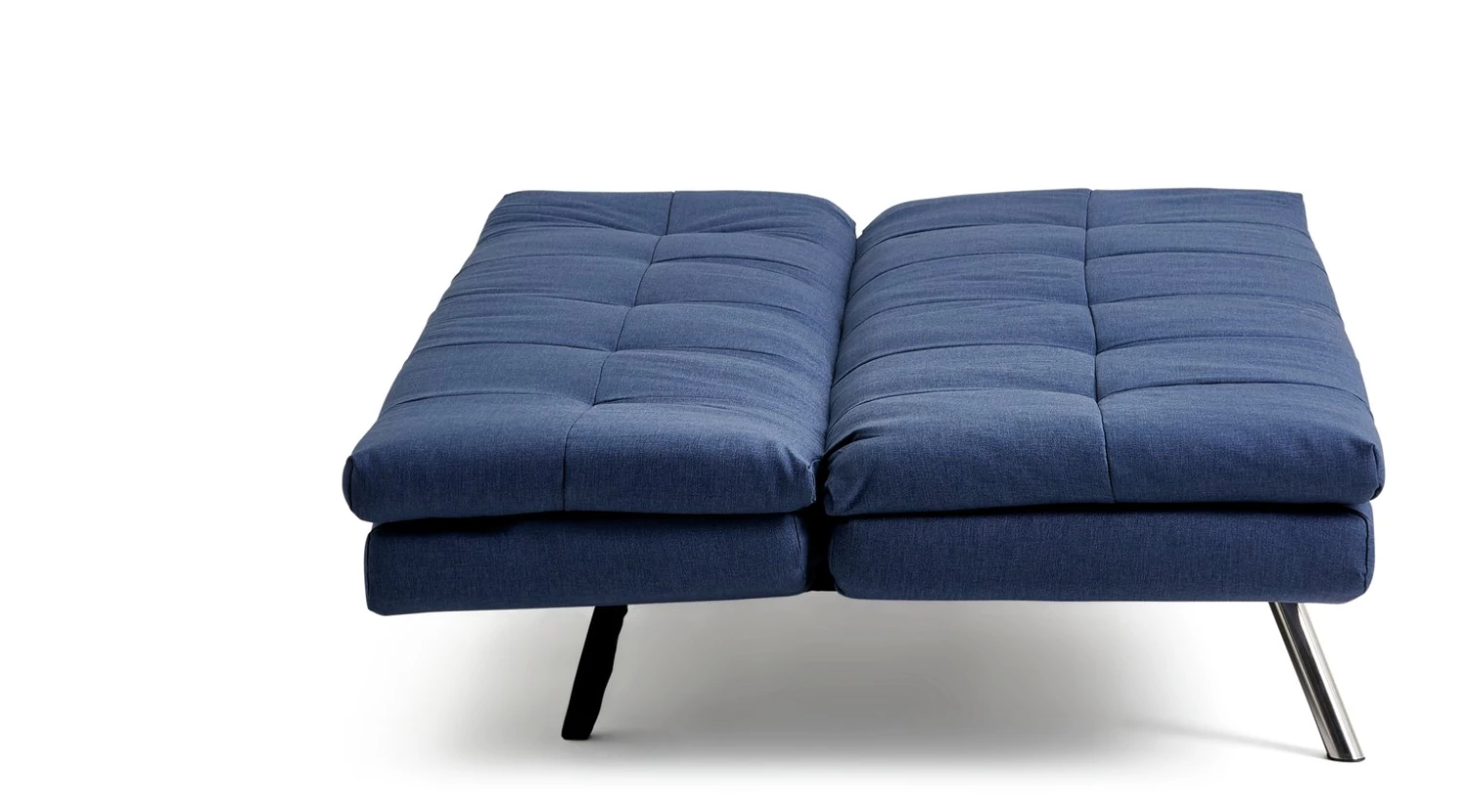 Shipping Included - Habitat Nolan Fabric Clic Clac Sofa Bed Denim Blue Sofas And Armchairs 3 Shipping Included - Habitat Nolan Fabric Clic Clac Sofa Bed Denim Blue Sofas And Armchairs - Image 3