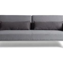 Flash Sale - Habitat Andy 3 Seater Fabric Clic Clac Sofa Bed Grey Sofabeds