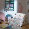 Discount - Habitat Kids Zowie Confetti Fabric Chair Bed Sofas And Armchairs