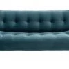 Shipping Included - Habitat Kota 3 Seater Velvet Sofa Bed Teal Sofas And Armchairs