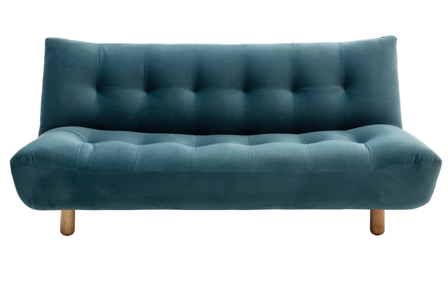 Shipping Included - Habitat Kota 3 Seater Velvet Sofa Bed Teal Sofas And Armchairs 1 Shipping Included - Habitat Kota 3 Seater Velvet Sofa Bed Teal Sofas And Armchairs