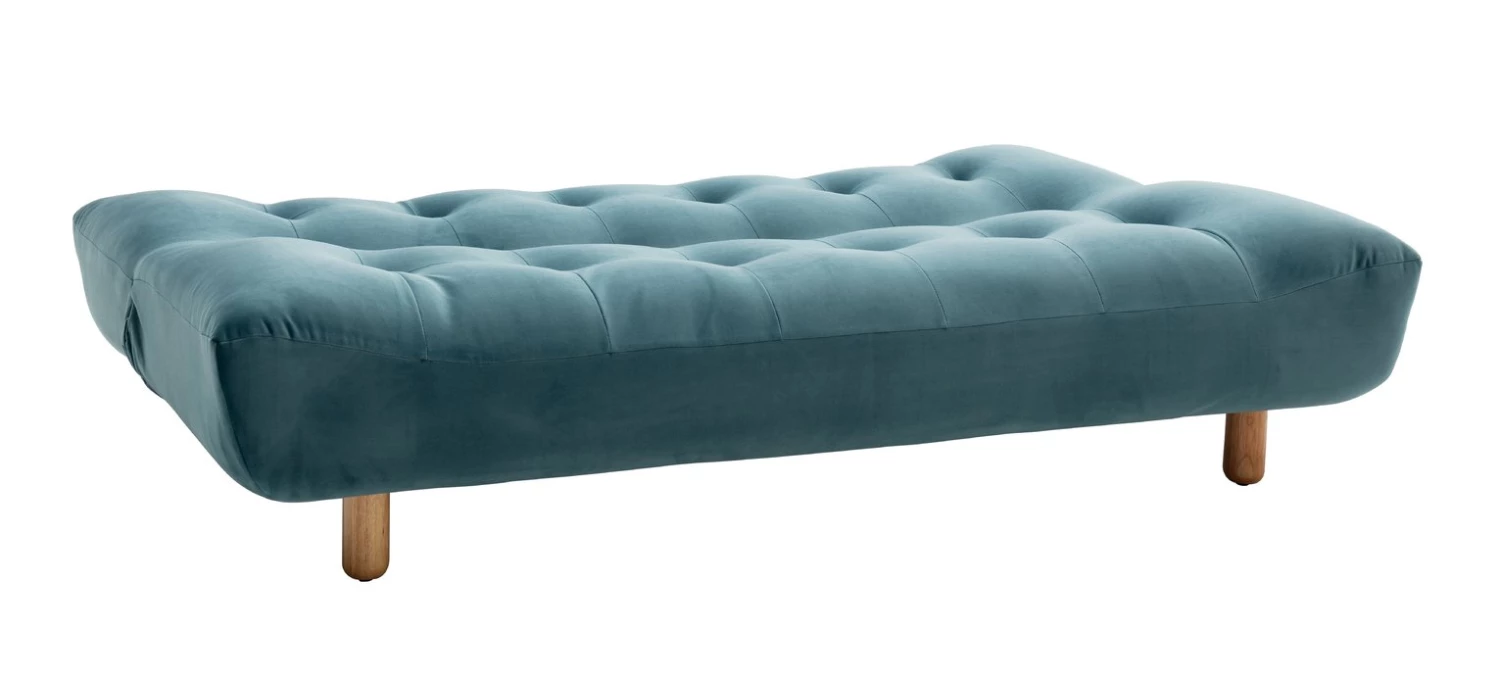 Shipping Included - Habitat Kota 3 Seater Velvet Sofa Bed Teal Sofas And Armchairs 3 Shipping Included - Habitat Kota 3 Seater Velvet Sofa Bed Teal Sofas And Armchairs - Image 3