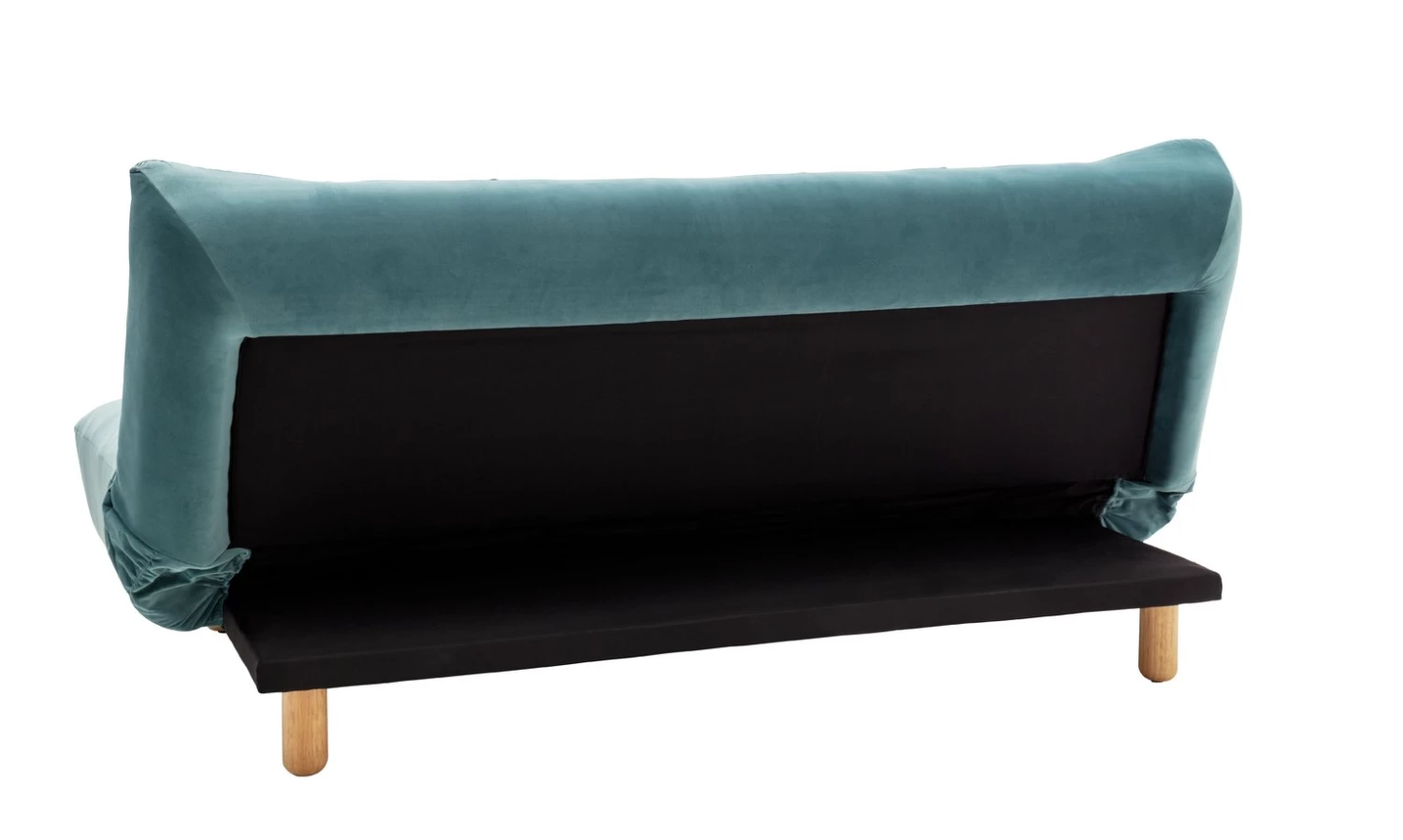 Shipping Included - Habitat Kota 3 Seater Velvet Sofa Bed Teal Sofas And Armchairs 4 Shipping Included - Habitat Kota 3 Seater Velvet Sofa Bed Teal Sofas And Armchairs - Image 4